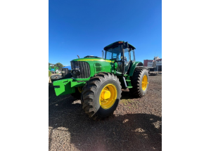 TRATOR JOHN DEERE 7515 ANO 2009 COM 6.837 Hrs GABINE ADAPTADA, MOTOR FEITO, USADO 