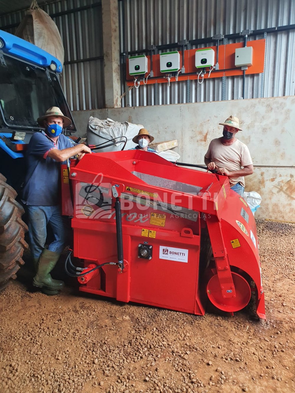 ENTREGA PARA FAMILIA SANAGIOTTO