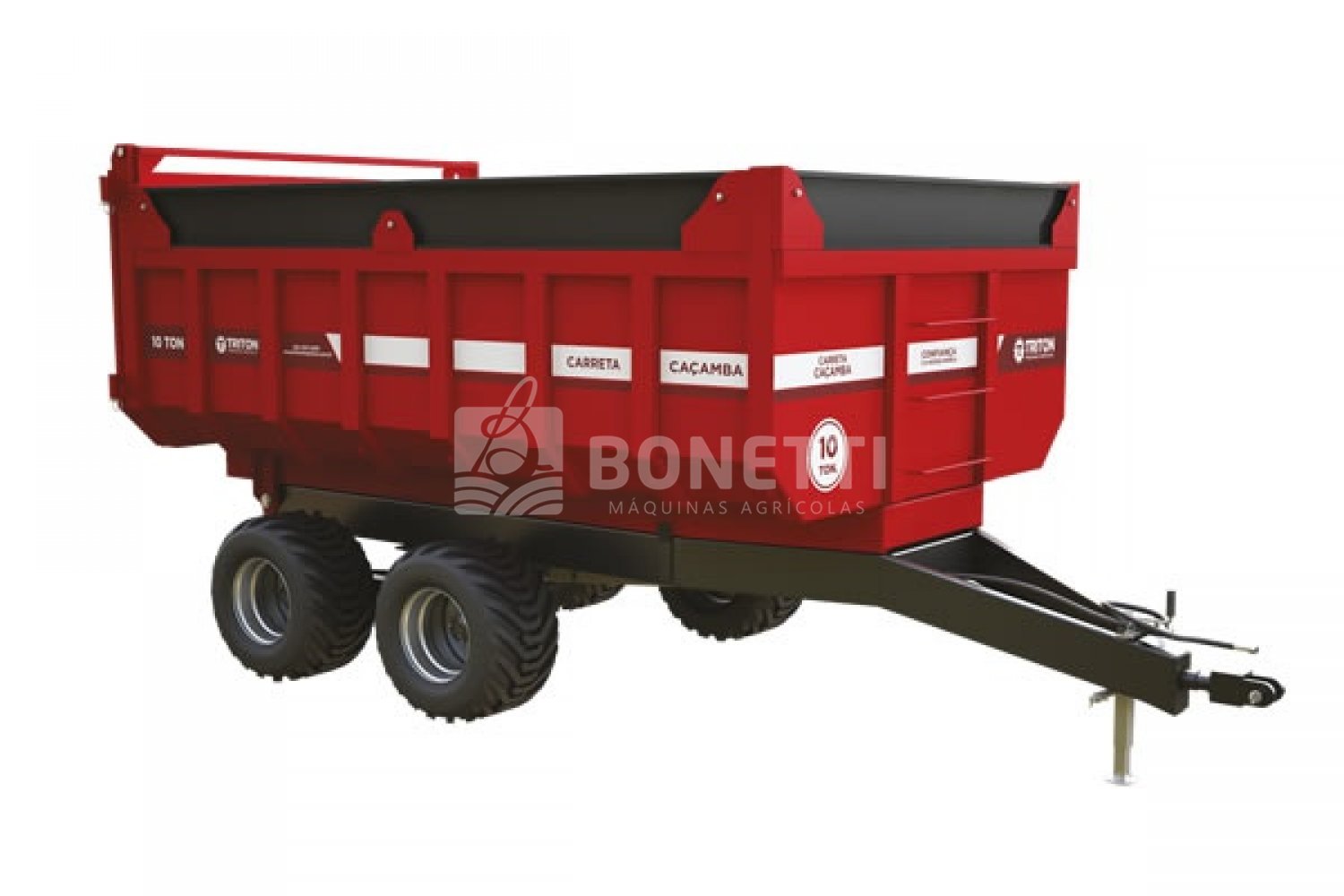 CARRETA METALICA CAÇAMBA 10T