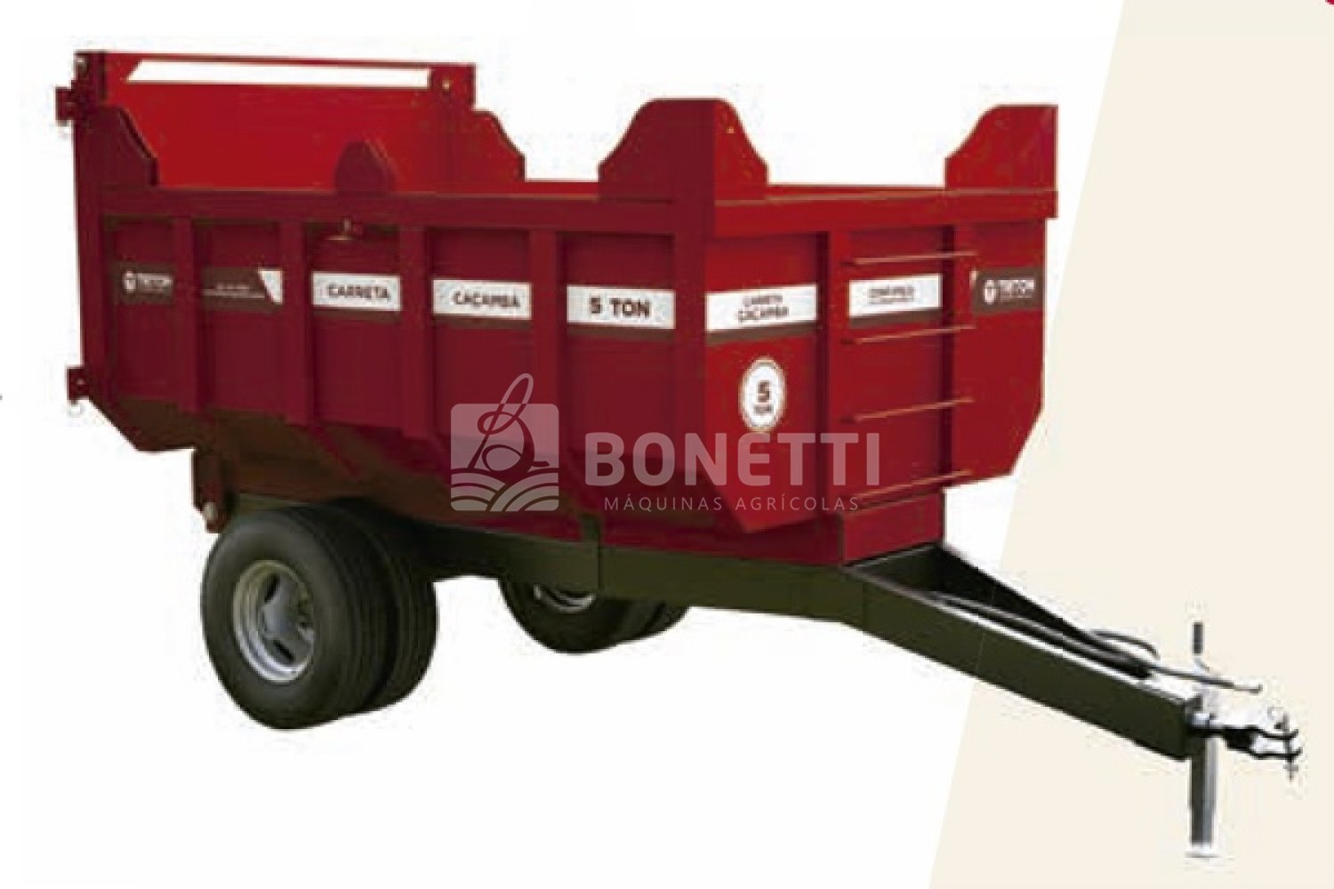 CARRETA METALICA CAÇAMBA 5T