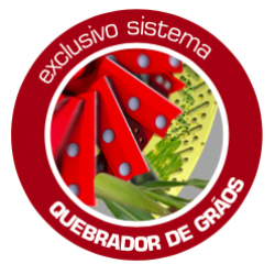 Exclusivo sistema quebrador de grãos