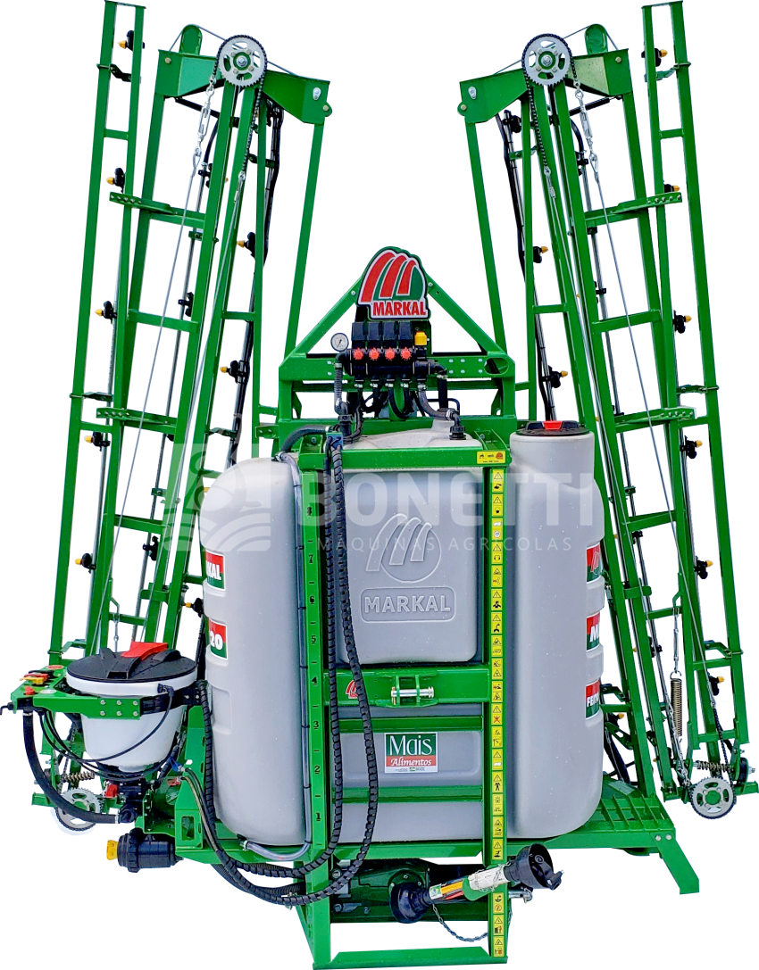 PULVERIZADOR HIDRÁULICO/PORTADO