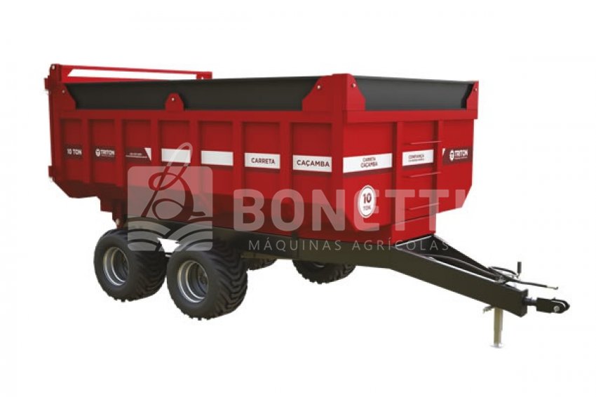 CARRETA METALICA CAÇAMBA 10T